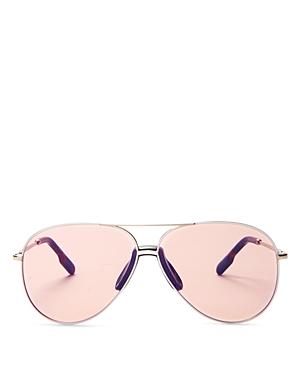 Kenzo Women's Round Mirrored Sunglasses, 61mm