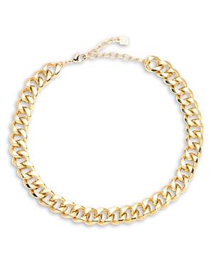 Dannijo Lombard Chain Necklace, 14-17