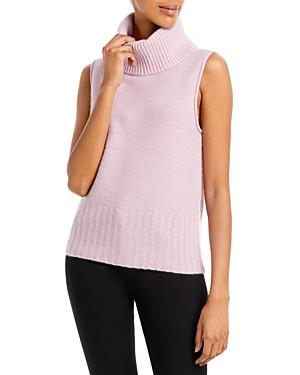 Theory Over Washed Turtleneck Cashmere Vest