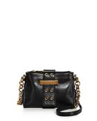 Marc Jacobs Lock And Strap Leather Crossbody