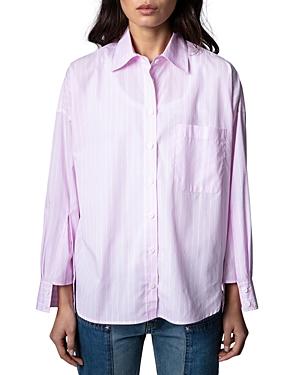 Zadig & Voltaire Tamara Pop Raye Striped Shirt