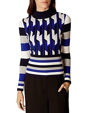 Karen Millen Geometric Sweater