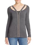 Design History Cutout Neck Sweater - 100% Bloomingdale's Exclusive