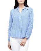 L'agence Holly Button Up Blouse