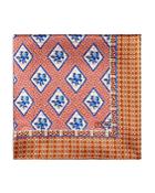 Laslett England Tapestry Silk Pocket Square