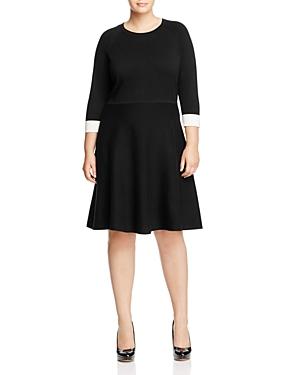 Vince Camuto Plus Flare Sweater Dress