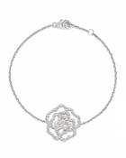 Diamond Flower Bracelet In 14k White Gold, .50 Ct. T.w. - 100% Exclusive