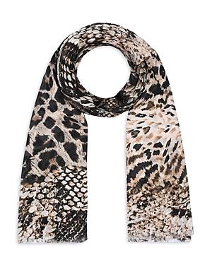 Allsaints Noche Oblong Printed Scarf