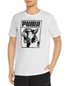 Puma Cotton Box Logo Graphic Tee