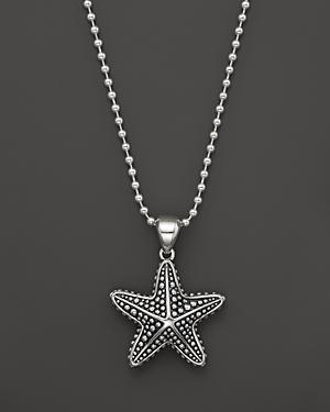 Lagos Starfish Pendant Necklace, 34
