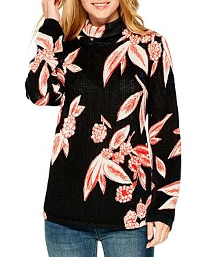 Nic+zoe Blooming Tundra Sweater