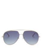 Marc Jacobs Women's Marc Brow Bar Aviator Sunglasses, 59mm