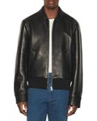 Sandro Chester Leather Jacket
