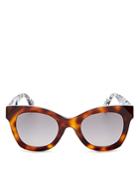 Fendi Square Cat Eye Sunglasses, 48mm