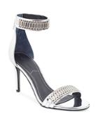 Kendall And Kylie Women's Miaa Chain Detail Mid Heel Sandals