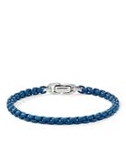 David Yurman Box Chain Bracelet In Blue