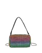 Aqua Small Rainbow Crystal Shoulder Bag - 100% Exclusive