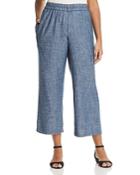 Eileen Fisher Plus Straight Pull-on Pants