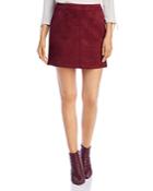 Vero Moda Faux-suede Mini Skirt