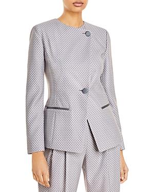 Emporio Armani Fluid Printed Blazer