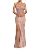 Dress The Population Lace Mermaid Gown