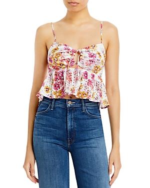 Wayf Maeve Floral Print Camisole