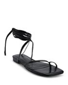 Marc Fisher Ltd. Women's Square Toe Strappy Thong Sandals
