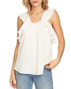 1.state Crossover Back Ruffle Top