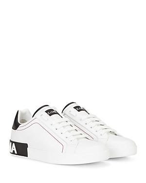 Dolce & Gabbana Portofino Lace Up Sneakers