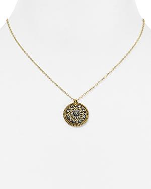 Miguel Ases Disc Pendant Necklace, 15