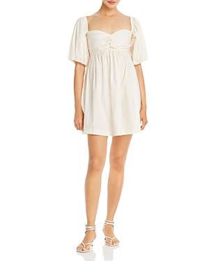 En Saison Poplin Babydoll Dress