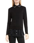 Vince Camuto Mixed Media Sweater