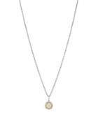 Bloomingdale's Marc & Marcella Diamond Necklace In Sterling Silver & 14k Gold-plated Sterling Silver, 0.07 Ct. T.w, 17 - 100% Exclusive