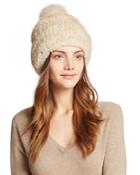 Maximilian Furs Knit Mink Hat - 100% Exclusive