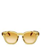 Oliver Peoples Women's Boudreau Round Sunglasses, 48mm