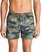 Sundek Camouflage-print Swim Shorts