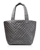 Mz Wallace Oxford Metro Medium Metallic Tote