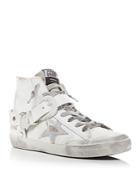 Golden Goose Women's Fancy Texas Buckle High Top Sneakers