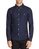 Native Youth Encode Speckle Slim Fit Button-down Shirt