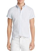 The Men's Store At Bloomingdale's Short-sleeve Seersucker Slim Fit Button-down Shirt - 100% Exclusive