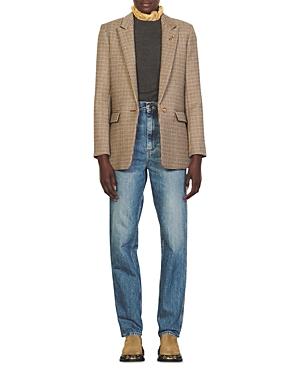 Sandro Queen Houndstooth Blazer