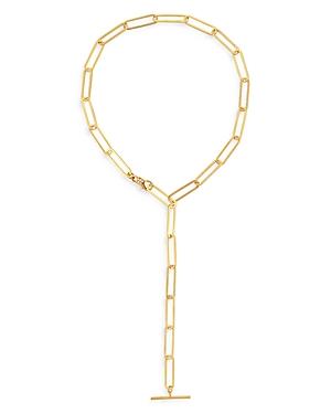 Maison Irem 18k Gold Nora Link Lariat Necklace, 19