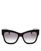 Moschino 011 Square Sunglasses, 54mm