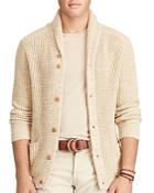 Polo Ralph Lauren Cotton Linen Shawl Collar Cardigan Sweater