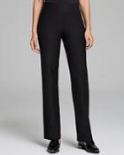 Eileen Fisher Petites' Stretch Crepe Straight Pants