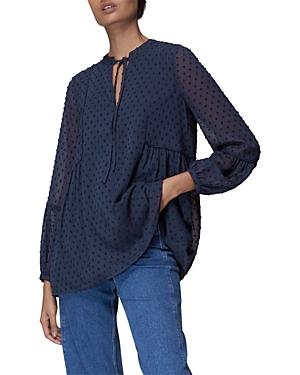 Whistles Verity Dobby Blouse
