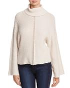 Cupcakes And Cashmere Randy Bell Sleeve Turtleneck Sweater