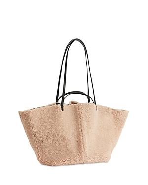 Allsaints Hannah Large Shearling Tote