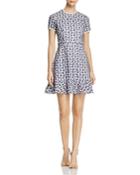 Michael Michael Kors Eyelet Fit-and-flare Dress