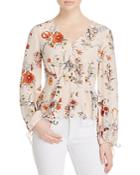Rebecca Taylor Floral Print Blouse | LookMazing